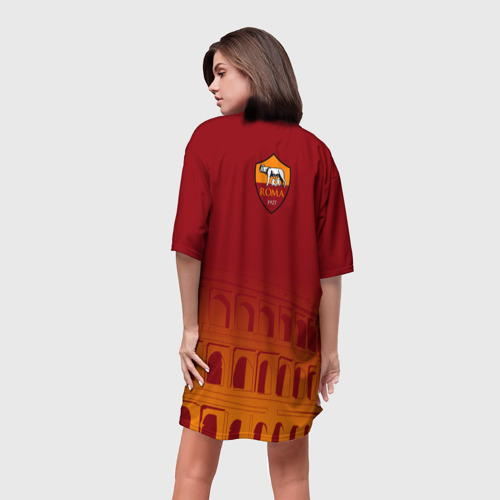 Платье-футболка 3D Рома, цвет 3D печать - фото 4