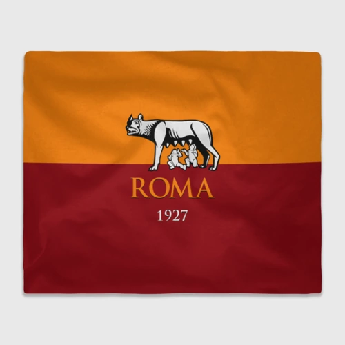 Плед 3D с принтом Рома, вид спереди #2