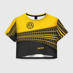 Женская футболка Crop-top 3D Volkswagen