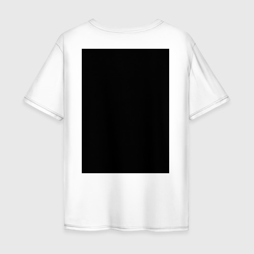 Мужская футболка хлопок Oversize Tomorrow X together, цвет белый - фото 2