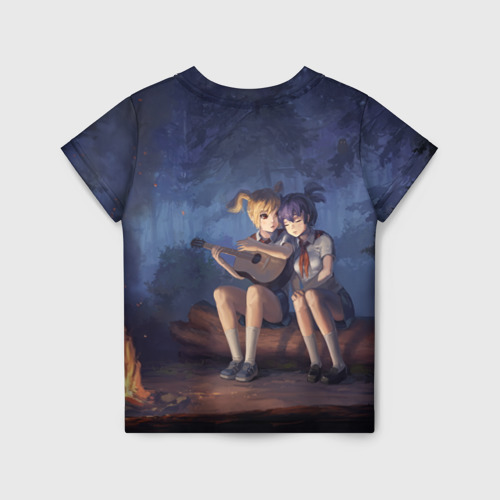 Детская футболка 3D Бесконечное лето: Лена и Алиса, цвет 3D печать - фото 2