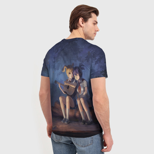 Мужская футболка 3D Бесконечное лето: Лена и Алиса, цвет 3D печать - фото 4