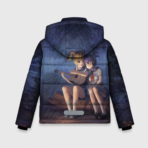 Зимняя куртка для мальчиков 3D Бесконечное лето: Лена и Алиса, цвет красный - фото 2