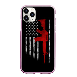 Чехол для iPhone 11 Pro Max матовый American Patriot