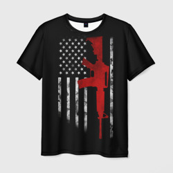 Мужская футболка 3D American Patriot