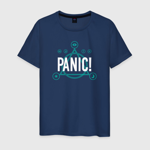 Мужская футболка хлопок Panic!