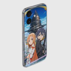 Чехол для iPhone 16 силиконовый с защитой камеры Мастера меча онлайн - фото 2