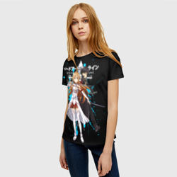 Женская футболка 3D Мастера меча онлайн - фото 2