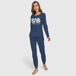 Женская пижама с лонгсливом хлопок Мастера меча онлайн - фото 2