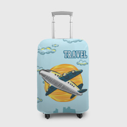 Чехол для чемодана 3D Путешествия