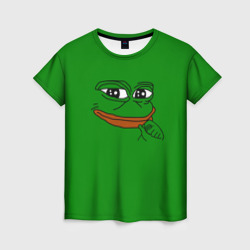 Женская футболка 3D Pepe