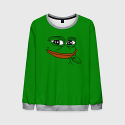 Мужской свитшот 3D Pepe