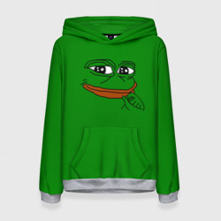 Женская толстовка 3D Pepe