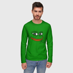 Мужской лонгслив 3D Pepe - фото 2