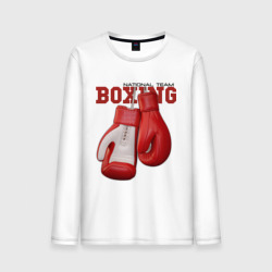 Мужской лонгслив хлопок National Team Boxing