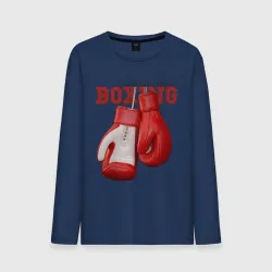 Мужской лонгслив хлопок National Team Boxing