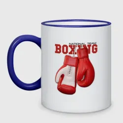 Кружка двухцветная National Team Boxing