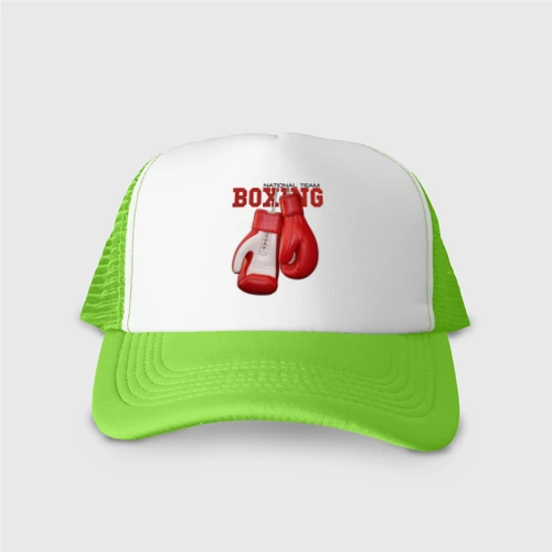 Кепка тракер с сеткой National Team Boxing