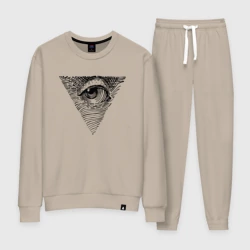 Женский костюм хлопок The well-known eye