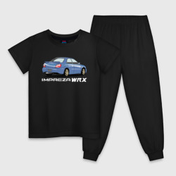 Детская пижама хлопок Subaru Impreza WRX