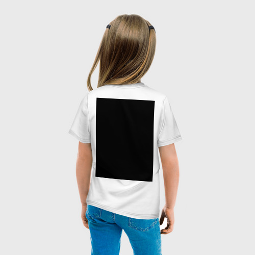 Детская футболка хлопок За Родину!, цвет белый - фото 6