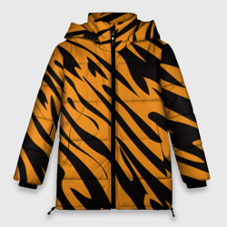 Женская зимняя куртка Oversize Тигр