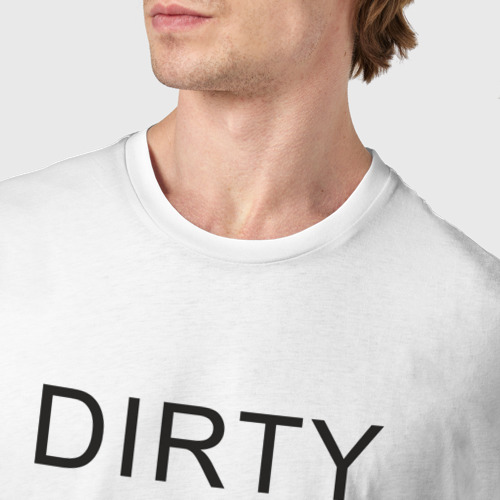 Мужская футболка хлопок DIRTY DOZEN (The Prodigy), цвет белый - фото 6