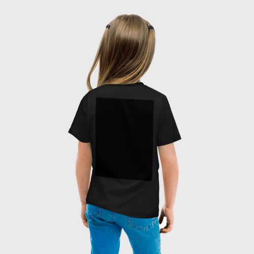 Детская футболка хлопок Billie Eilish, цвет черный - фото 6
