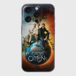 Чехол для iPhone 15 Pro Max силиконовый с защитой камеры Благие знамения