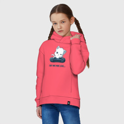 Детское худи Oversize хлопок Геймер котик с геймпадом - фото 2