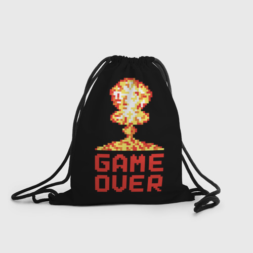 Рюкзак-мешок 3D Game over - atomic explosion