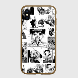 Чехол для iPhone XS Max матовый Токийский гуль