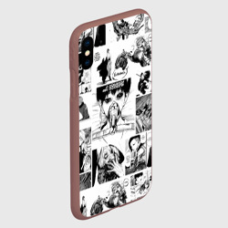 Чехол для iPhone XS Max матовый Токийский гуль - фото 2