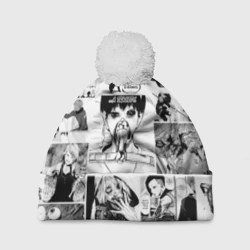 Шапка 3D c помпоном Токийский гуль