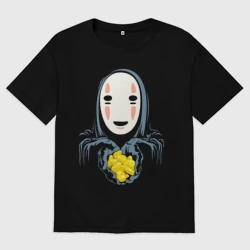 Женская футболка хлопок Oversize Унесённые призраками