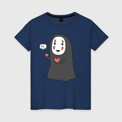 Женская футболка хлопок Унесённые призраками. Безликий