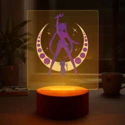 Светильник-ночник Сейлор Мун и Луна - фото 2