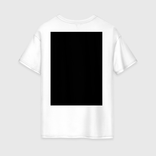 Женская футболка хлопок Oversize Destiny, цвет белый - фото 2