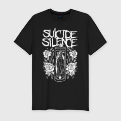 Мужская футболка хлопок Slim Suicide Silence