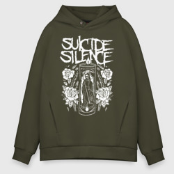 Мужское худи Oversize хлопок Suicide Silence