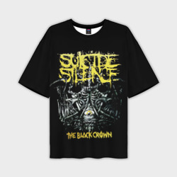 Мужская футболка oversize 3D Suicide Silence