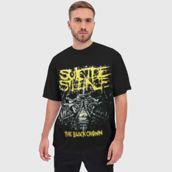Мужская футболка oversize 3D Suicide Silence - фото 2