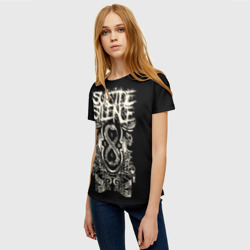 Женская футболка 3D Suicide Silence - фото 2