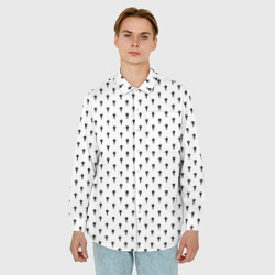 Мужская рубашка oversize 3D Bruno Buccellati Style Ver.1 - фото 2
