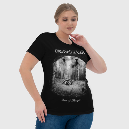 Женская футболка 3D с принтом Dream Theater, фото #4