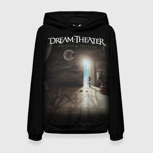 Женская толстовка 3D с принтом Dream Theater, вид спереди #2