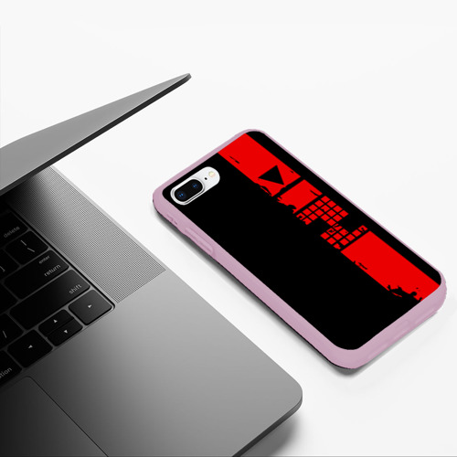 Чехол для iPhone 7Plus/8 Plus матовый Cayde-6 Кейд-6 Destiny 2, цвет розовый - фото 5