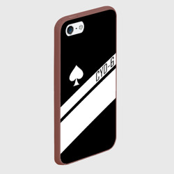 Чехол для iPhone 5/5S матовый Cayde-6 Ace of spades Destiny 2 - фото 2
