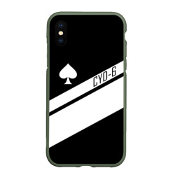 Чехол для iPhone XS Max матовый Cayde-6 Ace of spades Destiny 2
