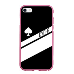 Чехол для iPhone 6/6S матовый Cayde-6 Ace of spades Destiny 2